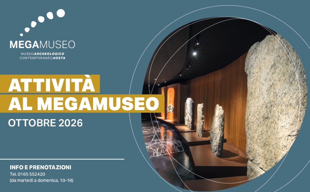 Attività al Mega Museo di Aosta...viaggio nel tempo.